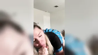 pov Bordhousewife offer irresistible fellatio