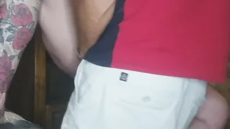 Shaun fucks me from behind and spanks my booty