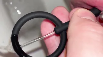 First time we use Vaginal Dilator for my Pissing