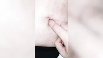 Fucking our navels with my lover