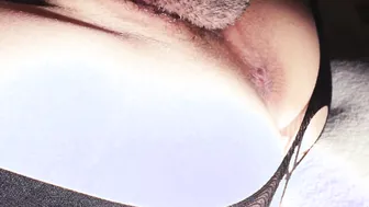 Cougar into mesh suite licked to orgasm
