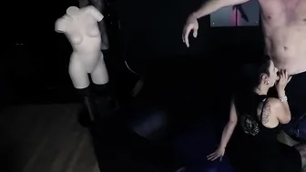 German Cologne Mom seduced bro inside Porn cinema with anal