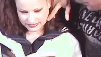 Bro fingering the sexual school women next door and fucks