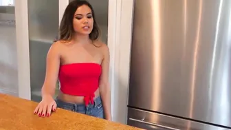 BrokenTeens - Messy Keilani Kita Cleans Off Her Stepfathers Friend Gigantic Penis