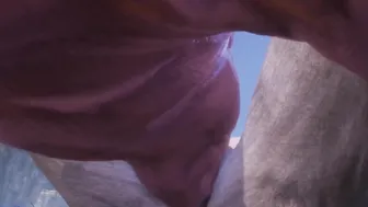 Pig Beast (Borco) Getting Pissed On / Jizzes Rough In Female Wolf (Rasha) / Wild Life Furry