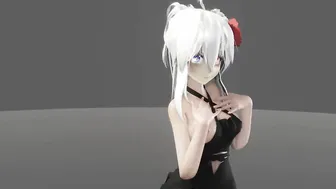 【MMD R-teenagers SEX DANCE】 HAKU PERVERSE BOOTY GODDESS SWEET I DANCED DELICIOUS EXTREME SATISFACTION ホットお尻 [MMD]