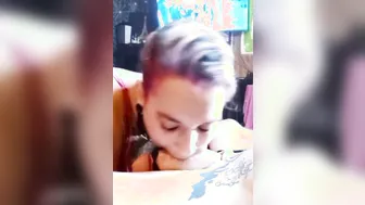 Sloppy Deeply bj gagging