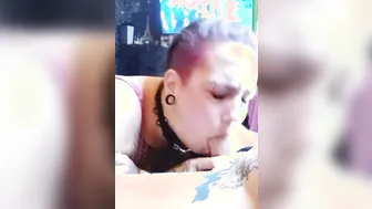 Sloppy Deeply bj gagging