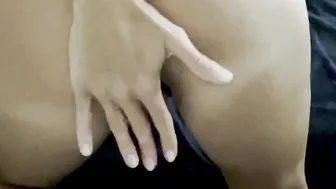 My New Transparent Innocent Jelly Vibrator and African Babe Underwear