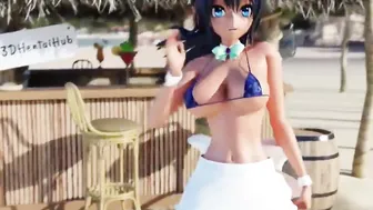 【MMD R-18 yo SEX DANCE】STAY WITH ME HOT YUMMY BOOTY ON THE BEACH INSANE TEMPTATION おいしいお尻 [MMD]