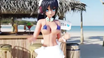 【MMD R-18 yo SEX DANCE】STAY WITH ME HOT YUMMY BOOTY ON THE BEACH INSANE TEMPTATION おいしいお尻 [MMD]