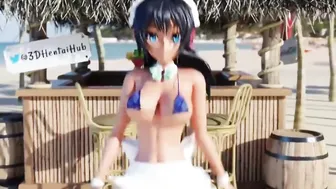 【MMD R-18 yo SEX DANCE】STAY WITH ME HOT YUMMY BOOTY ON THE BEACH INSANE TEMPTATION おいしいお尻 [MMD]