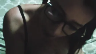 Sara Polish milf Cum on glasses