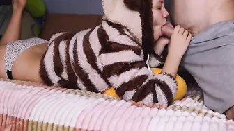 Cute Beauty treats my penis like a sex toy
