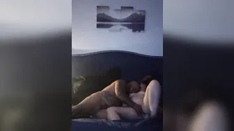 Mom riding gigantic cock