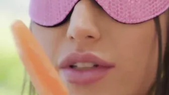 Hispanic Coed (Desiree Dulce) tastes gigantic penis - Look at her Now