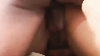 Into a Ebony Cunt