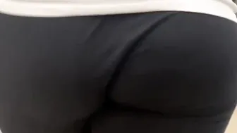 Cougar Watch Thru Wedgie Fat Booty Walmart Shopping