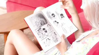 Adorable 18 yo takes 2 cocks at the same time into her first 3 way - Eva Elfie