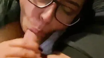 Throbbing ORAL SEX FROM MY STEPMOM WITH IRRESISTIBLE CUM INSIDE HER MOUTH