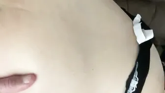 Fucking her booty she loves it