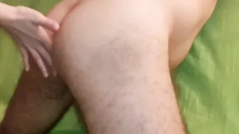 Fingered and FUCKING MY STEPBROTHER inside the butt and he had cum on sofa