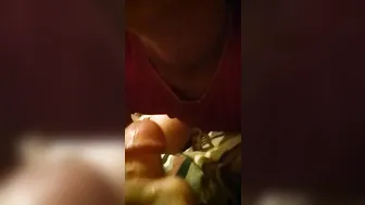 Bae mom blows n fucks her boy-vibrator