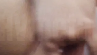Feeling so turned on that I cum very quick oozing orgasm coming out from my sweet tight vagina
