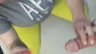 fiance takes messy load and shows it off
