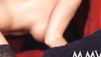 Fat boobs grandmother getting pounded and facialized