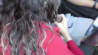 Hispanic paga Uber con bj y corrida en la boca 4k