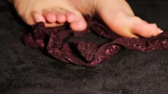 Posing You With My Foot Having Fun With My Lingerie [Foot Fetish]