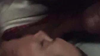 Oldie but goodie Sensual school cunt with mouth getting taught a lesson on penis ride