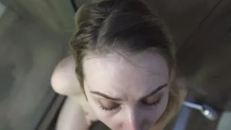 Spying On Step Sister Taking A Shower And Then Nailed Her And Cum All Over Face
