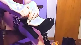 Trying On Heels