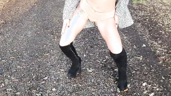 Risky Public Sex and Cum On Boobs - Maria Kalos