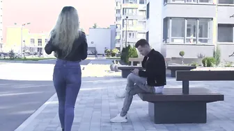 Teeny Couple - Insatiable blonde eighteen Carmen Rodriguez on dick