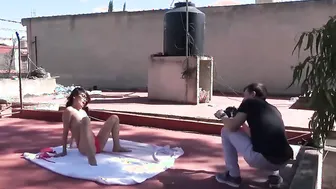 BTSporno-Rooftop oral sex with Cutie spinner Ferr Lima