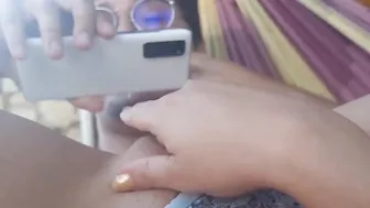 Barbara Alves and CoupleLuna My friends hubby called me to smoke 1 and I ended up sucking off him and giving