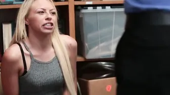 Daughters BFF Agrees to be a Great cunt with mouth inside Security Office