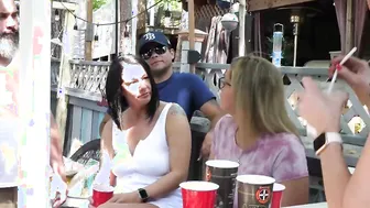 Sharing Wives for a hot Outside Pounded