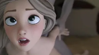 Rapunzels 18th Birthday - SHORT MOVIE (with sound) 3d animation anime hentai game ASMR voice
