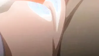 Animated - This turned on women likes to be penetrated by 2 gigantic dicks
