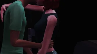 Mega Sims- Cheating Wifey gangbanged by big black cock (Sims four)