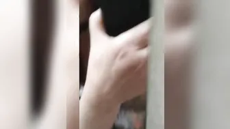 Bent over Wc counter butt boned jizzed from tatted Bwc god