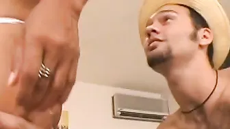 babe hispanic teenagers Enjoying gigantic penis