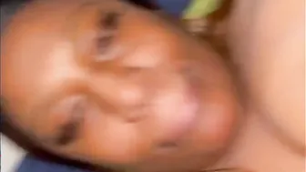 Ebony bbw african getting boned by tiny Latin man