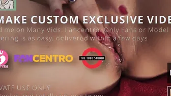 Squirting while finger bang with cum in me