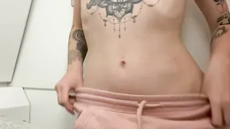 Airplane restroom tease - MIMI CICA