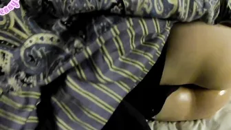 The sleepy lover woke up inside the middle of the night with the satisfaction of her bf point of view